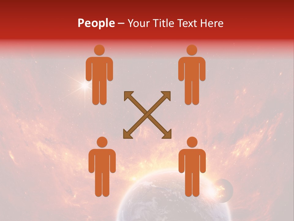 Abstract Astrology Faith PowerPoint Template