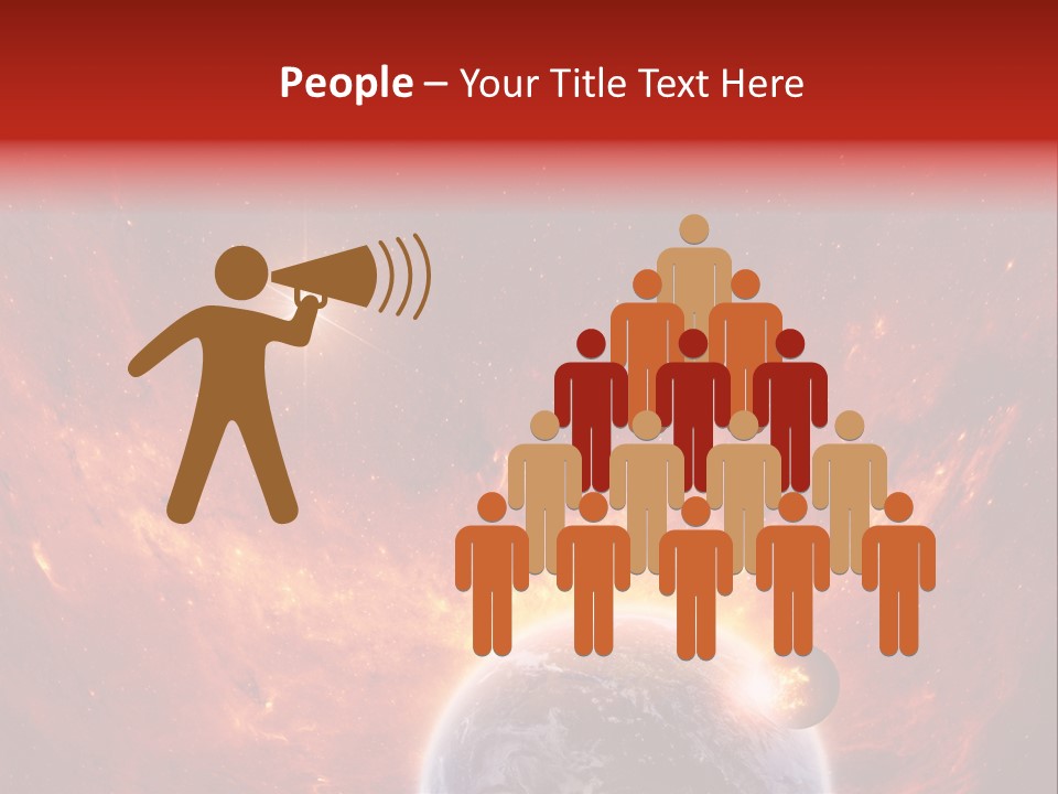 Abstract Astrology Faith PowerPoint Template