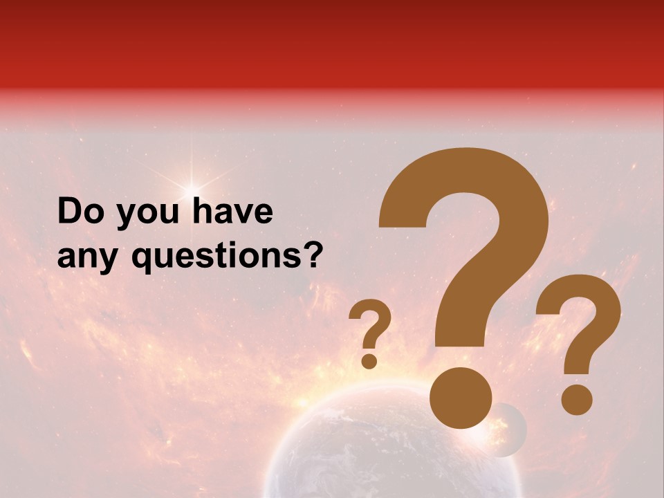 Abstract Astrology Faith PowerPoint Template