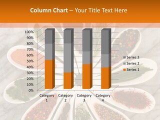 Marble Turmeric Large PowerPoint Template