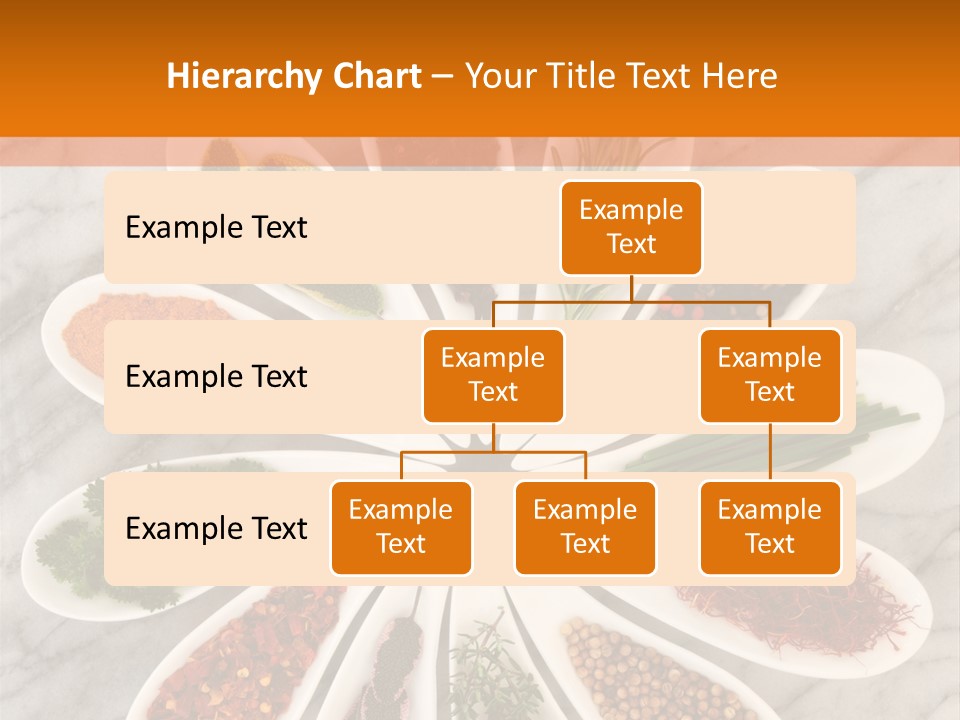 Marble Turmeric Large PowerPoint Template