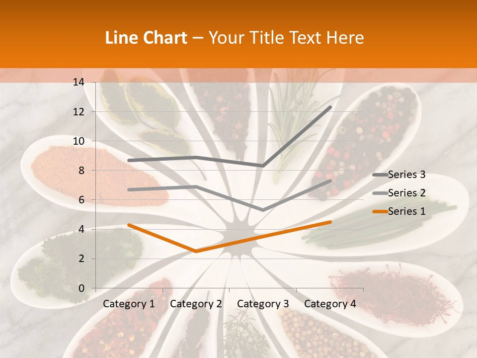 Marble Turmeric Large PowerPoint Template
