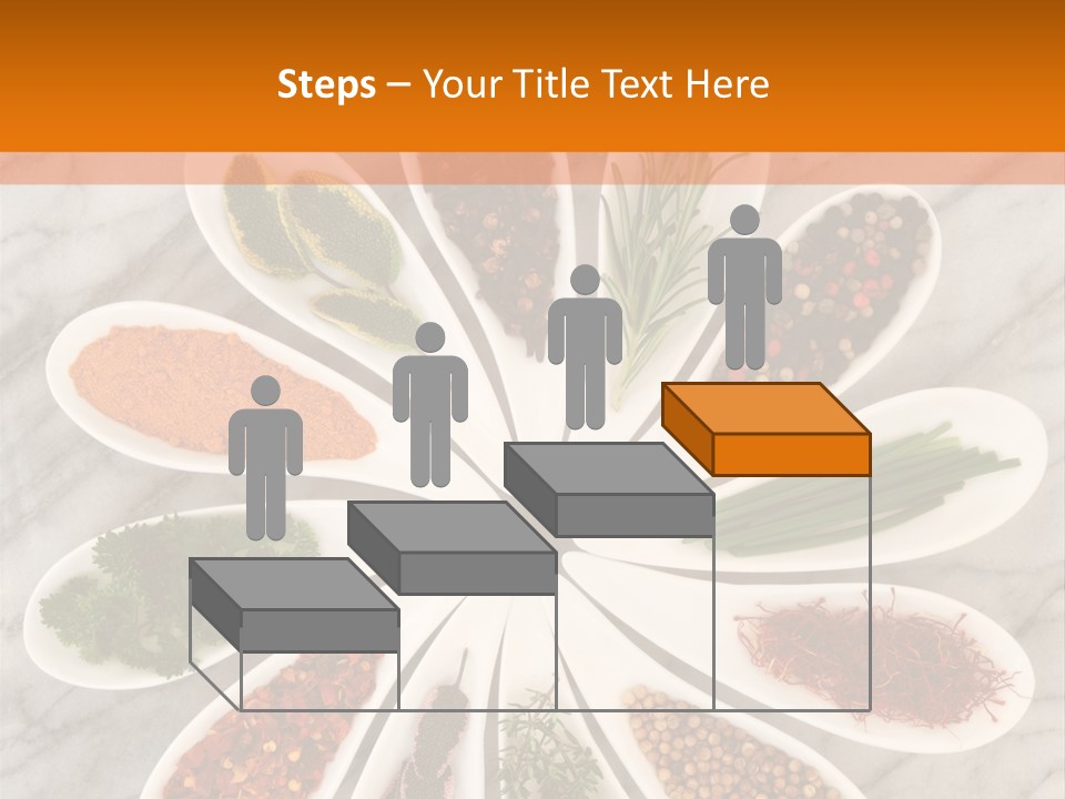 Marble Turmeric Large PowerPoint Template