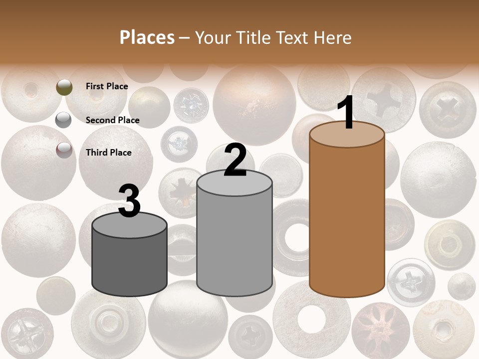 Part Shiny Nut PowerPoint Template