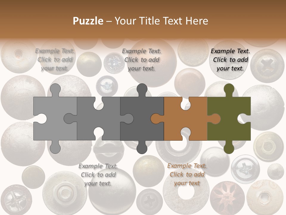 Part Shiny Nut PowerPoint Template