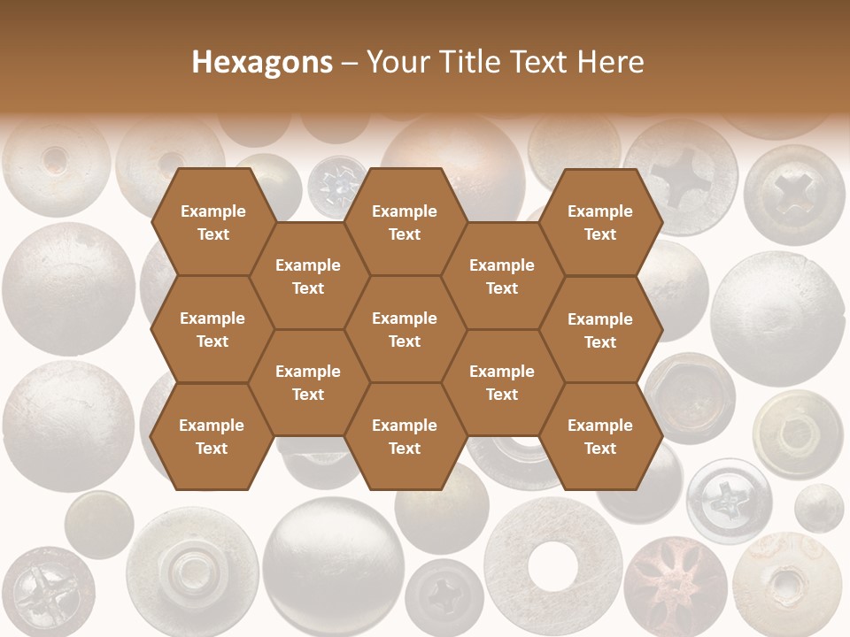 Part Shiny Nut PowerPoint Template