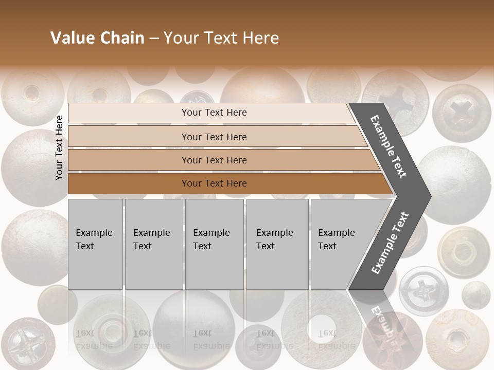 Part Shiny Nut PowerPoint Template