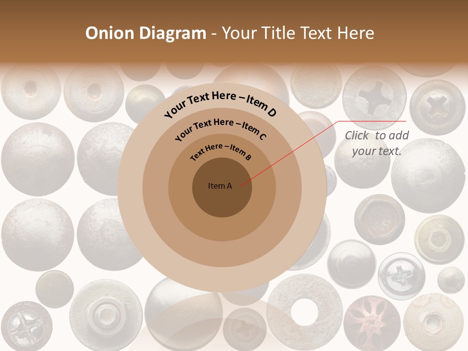 Part Shiny Nut PowerPoint Template