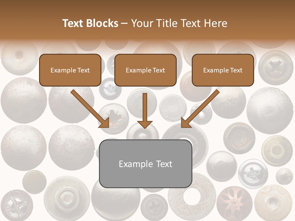 Part Shiny Nut PowerPoint Template