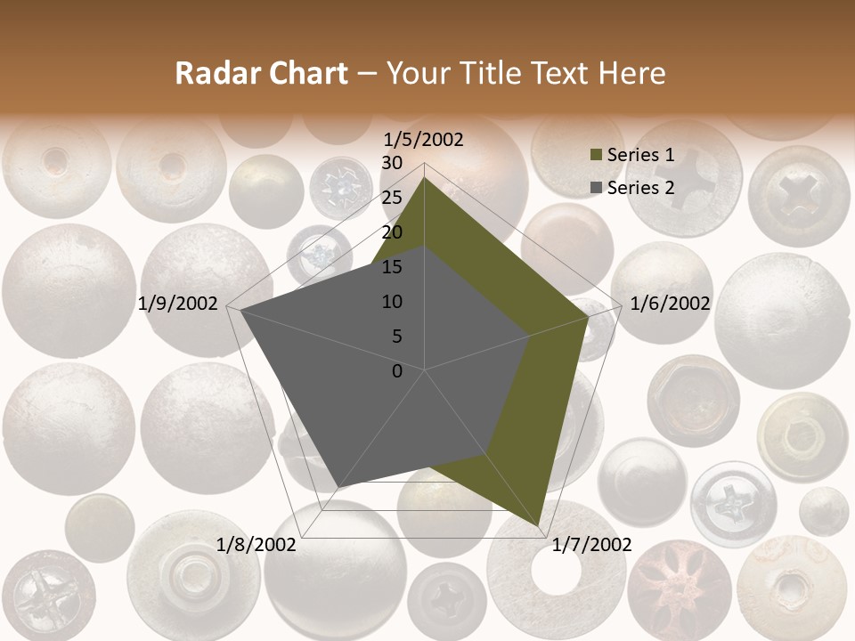 Part Shiny Nut PowerPoint Template