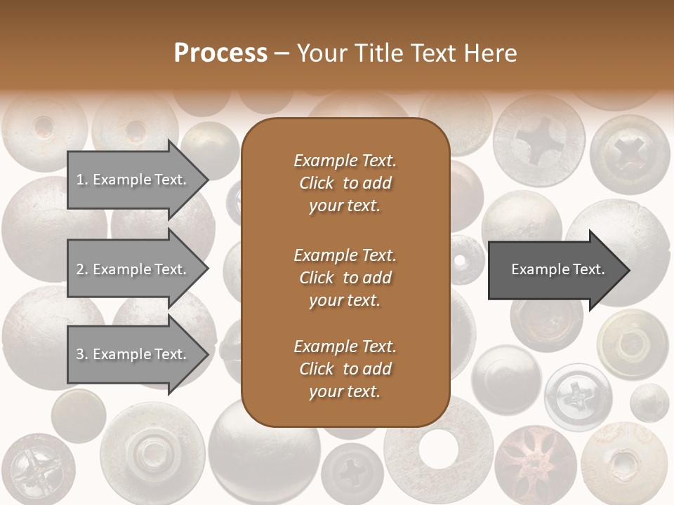 Part Shiny Nut PowerPoint Template