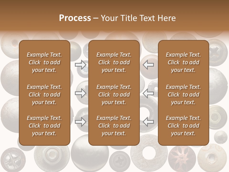 Part Shiny Nut PowerPoint Template