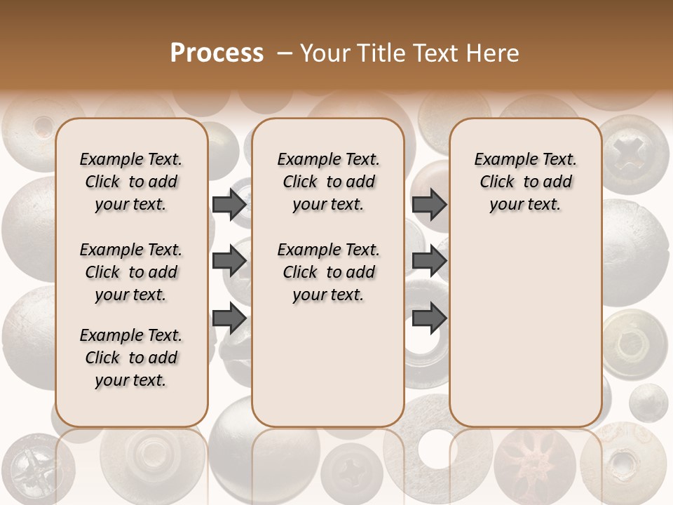 Part Shiny Nut PowerPoint Template