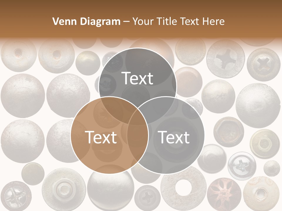 Part Shiny Nut PowerPoint Template