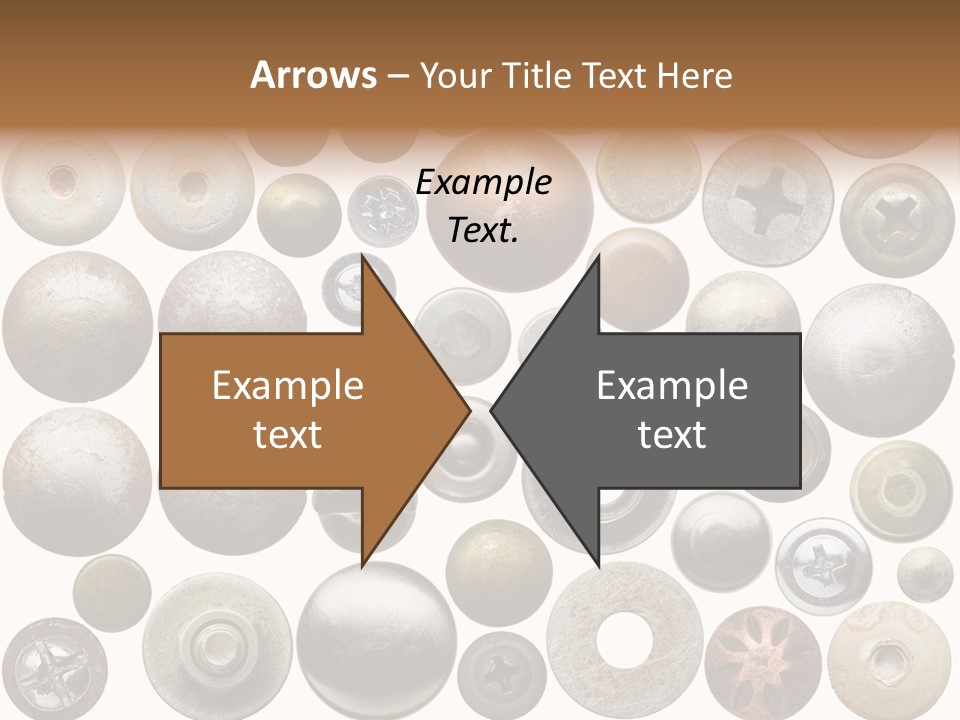 Part Shiny Nut PowerPoint Template