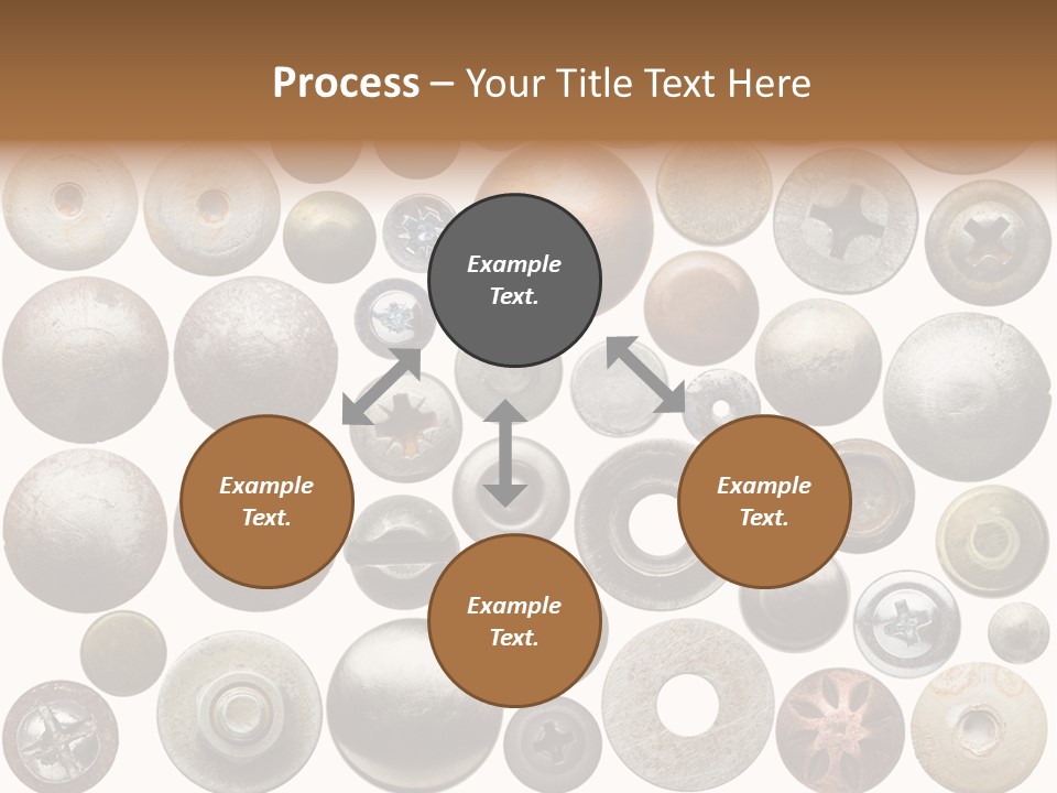 Part Shiny Nut PowerPoint Template