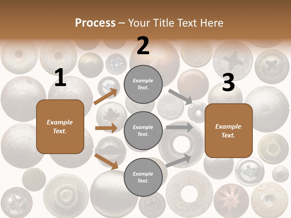 Part Shiny Nut PowerPoint Template