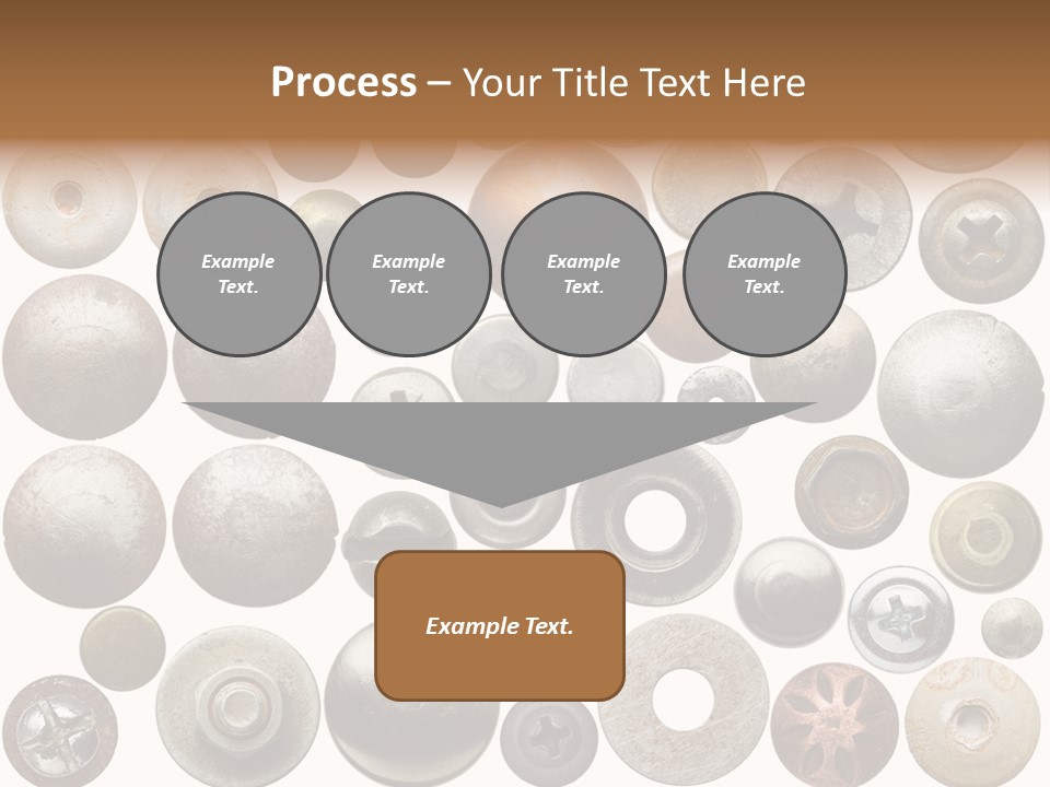 Part Shiny Nut PowerPoint Template
