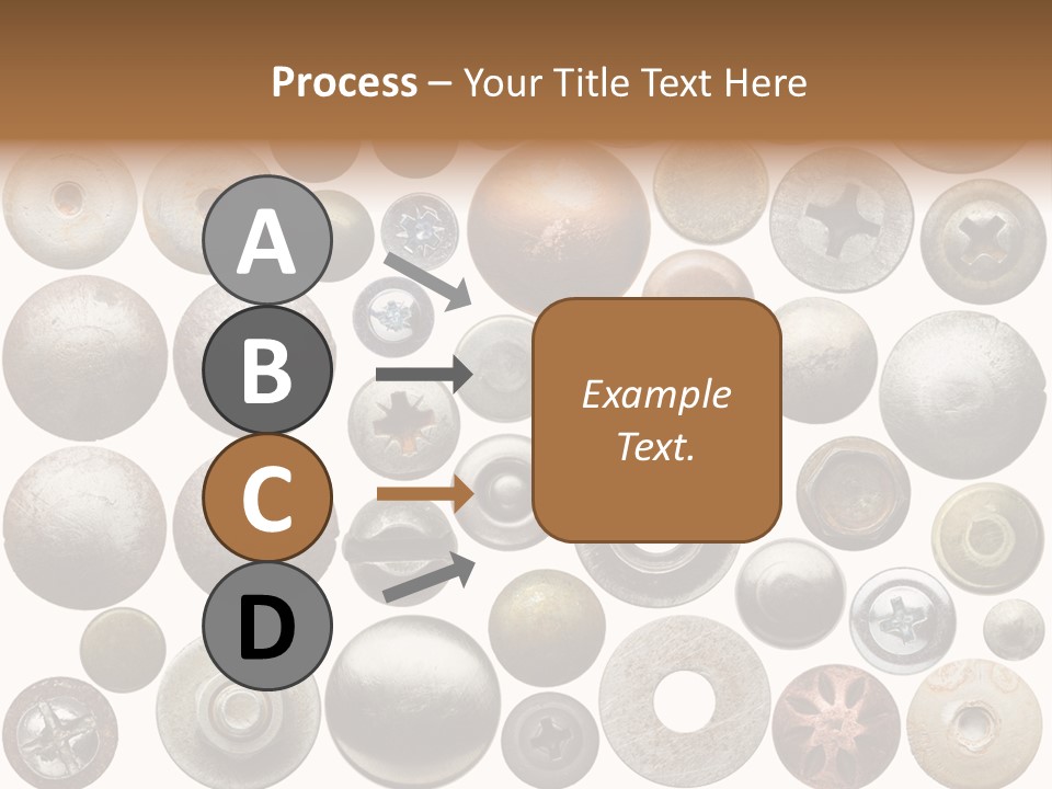Part Shiny Nut PowerPoint Template
