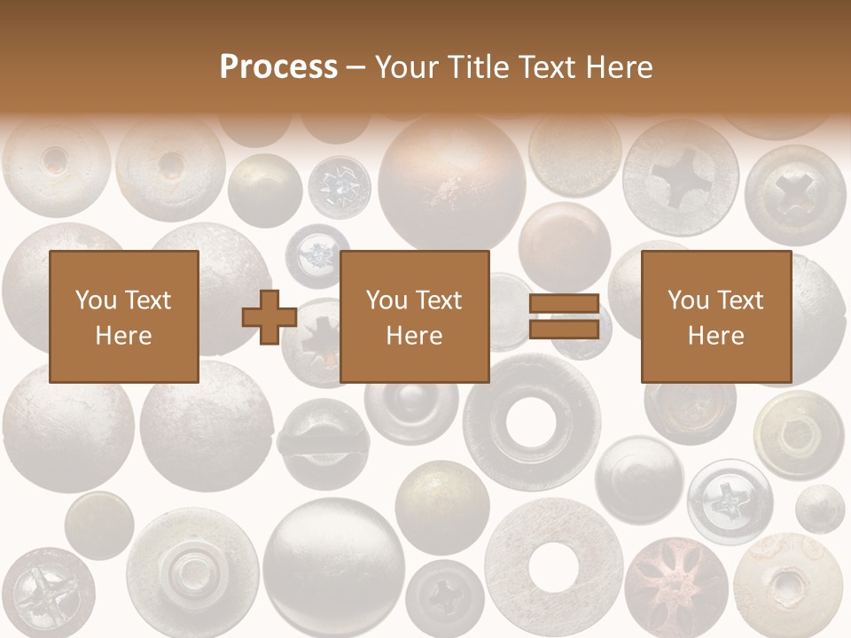 Part Shiny Nut PowerPoint Template