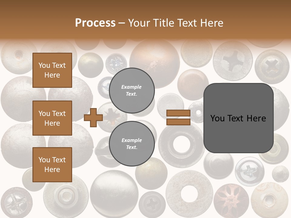 Part Shiny Nut PowerPoint Template