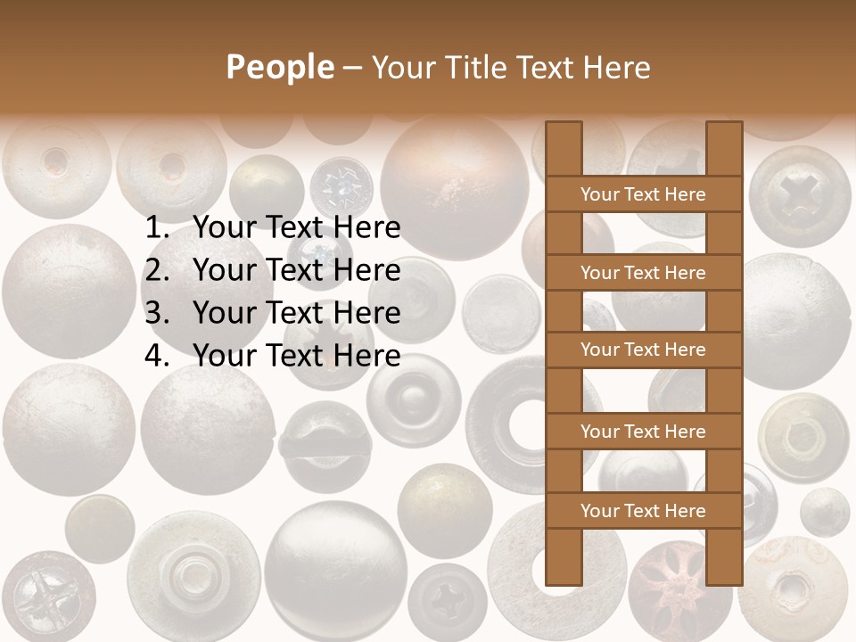 Part Shiny Nut PowerPoint Template