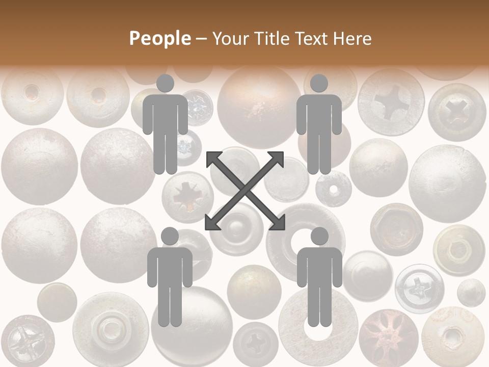 Part Shiny Nut PowerPoint Template