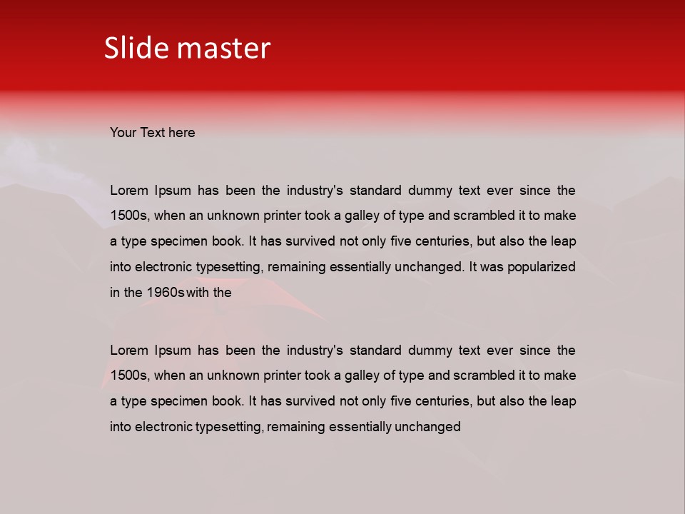 Alone Business Unique PowerPoint Template