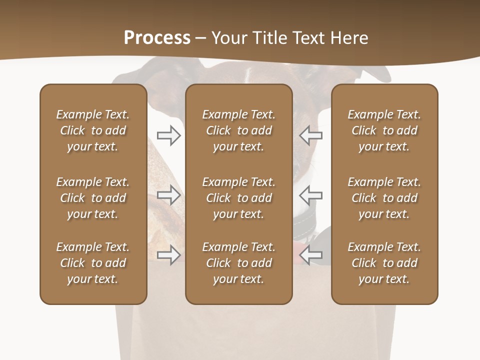 Fresh Background Shopping Bag PowerPoint Template