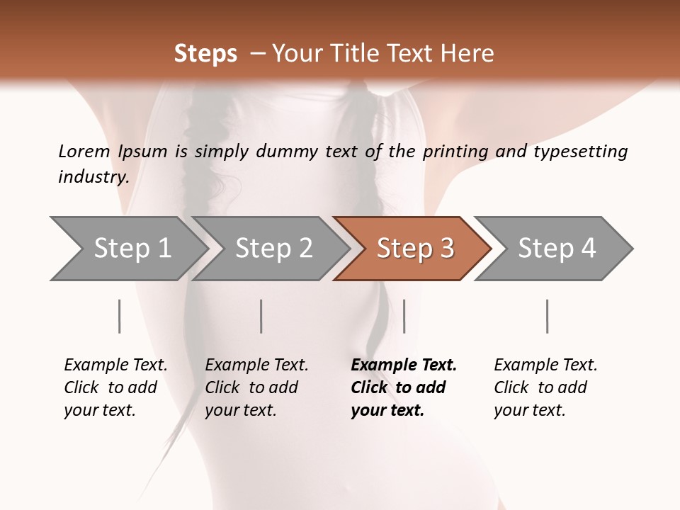 Beauty Clipping Path Relaxation PowerPoint Template