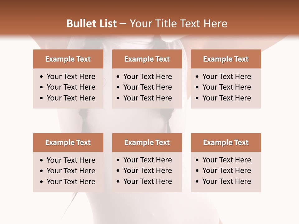 Beauty Clipping Path Relaxation PowerPoint Template