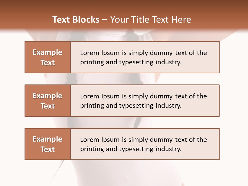 Beauty Clipping Path Relaxation PowerPoint Template