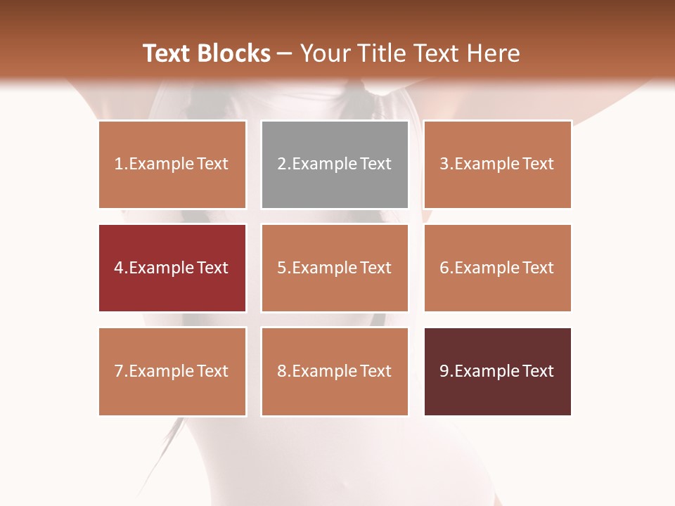 Beauty Clipping Path Relaxation PowerPoint Template