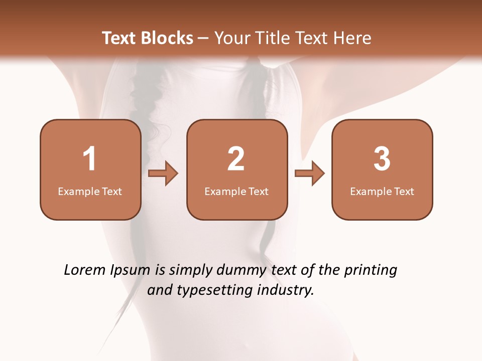 Beauty Clipping Path Relaxation PowerPoint Template