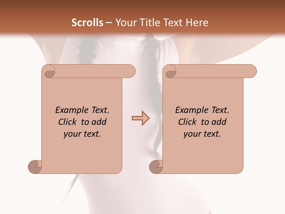Beauty Clipping Path Relaxation PowerPoint Template