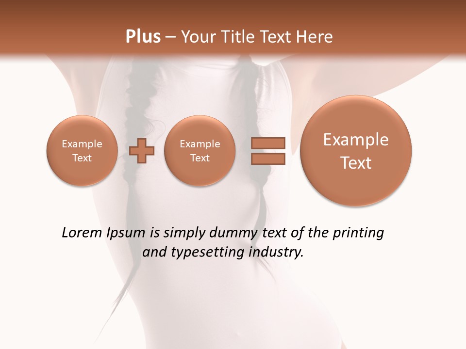 Beauty Clipping Path Relaxation PowerPoint Template