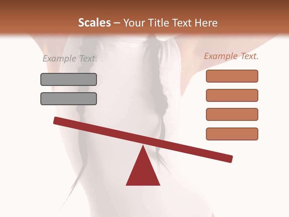 Beauty Clipping Path Relaxation PowerPoint Template
