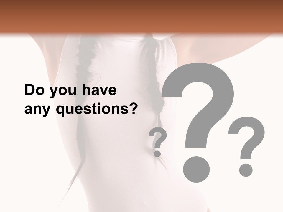 Beauty Clipping Path Relaxation PowerPoint Template