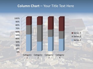 Concrete Rising Demolish PowerPoint Template