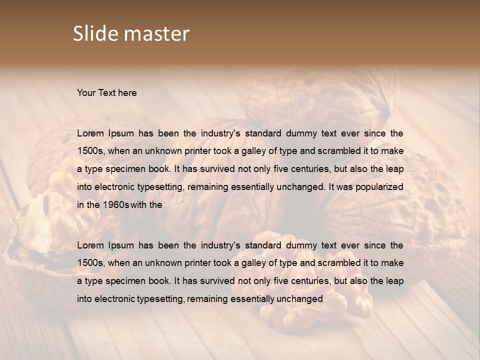 Tree Rich Sweet PowerPoint Template