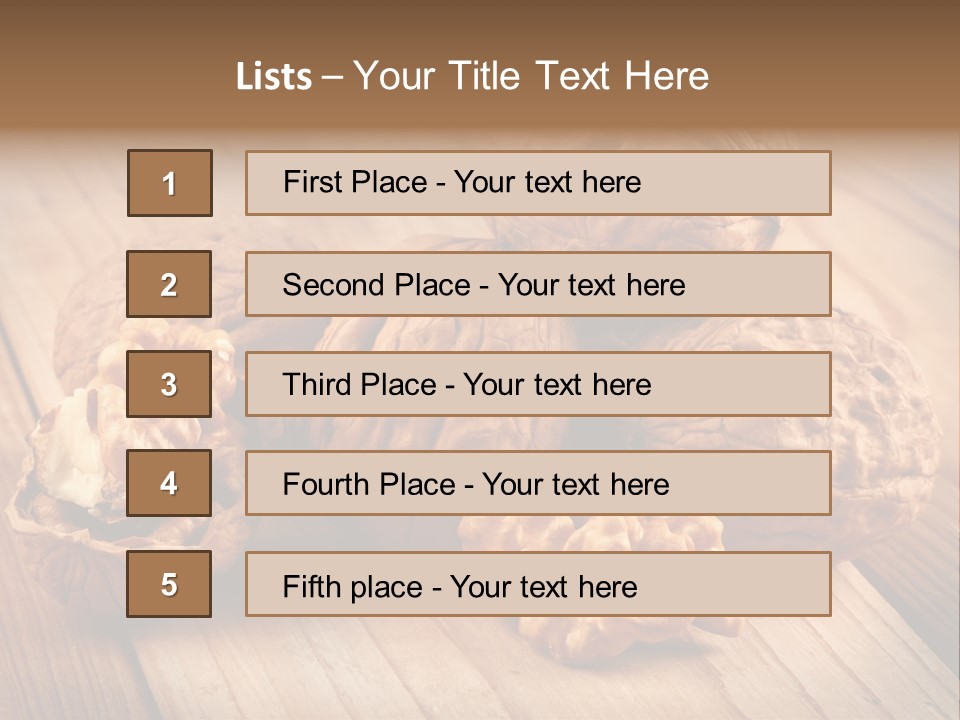 Tree Rich Sweet PowerPoint Template