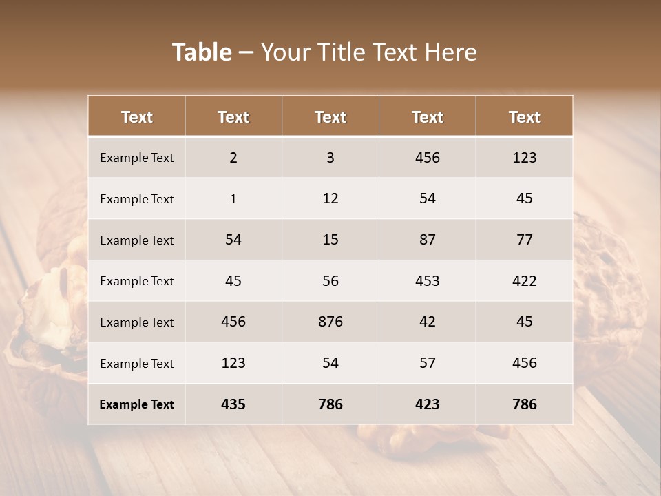 Tree Rich Sweet PowerPoint Template