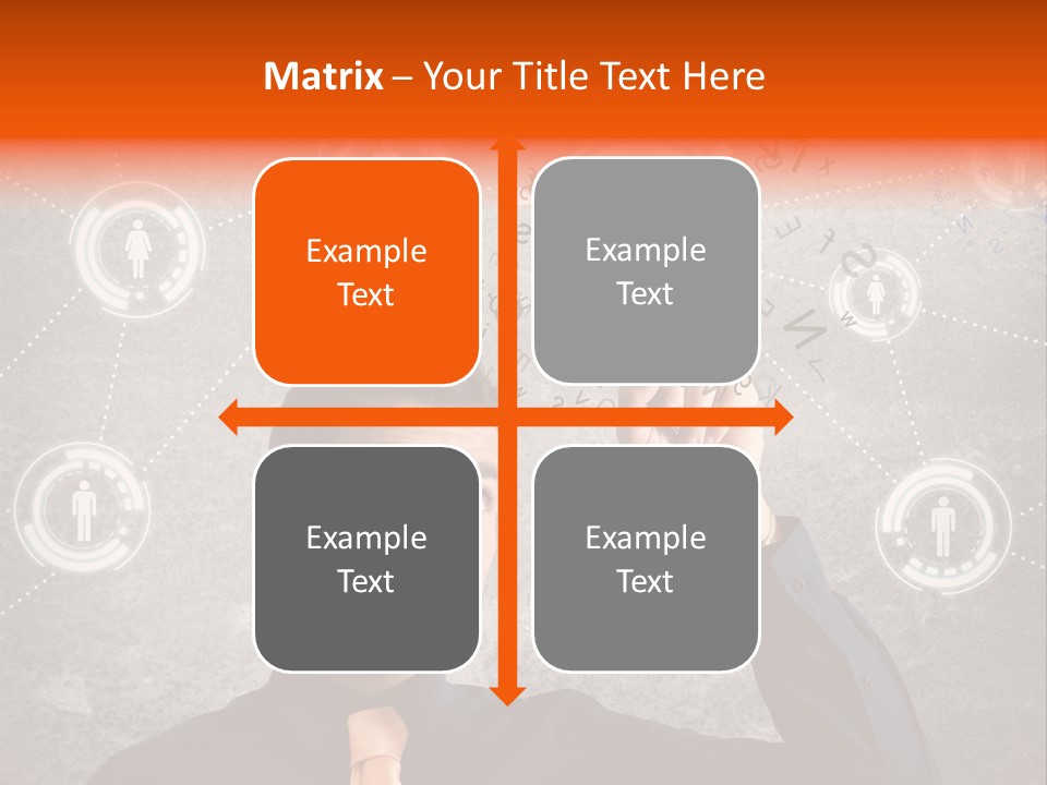 Web Team Graphic PowerPoint Template