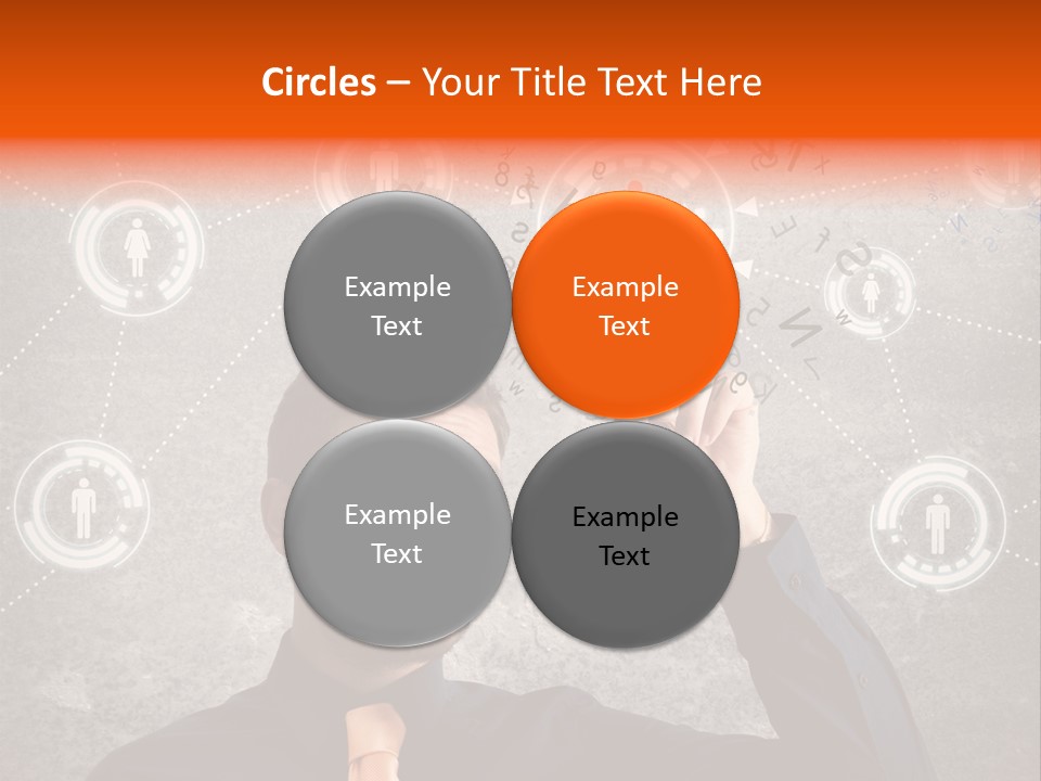 Web Team Graphic PowerPoint Template