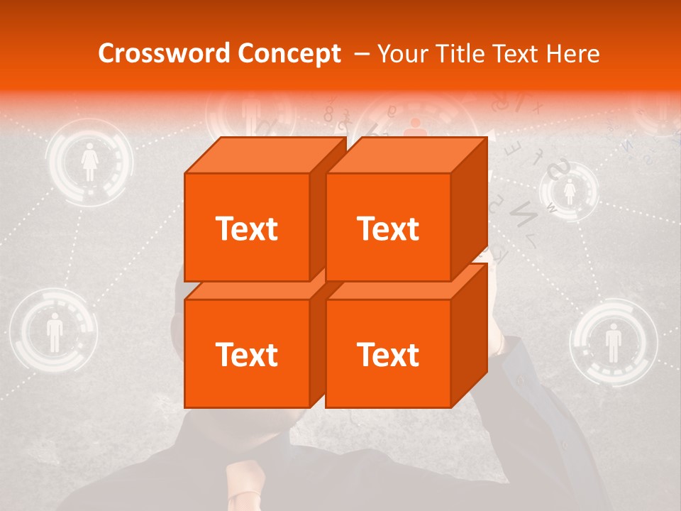 Web Team Graphic PowerPoint Template