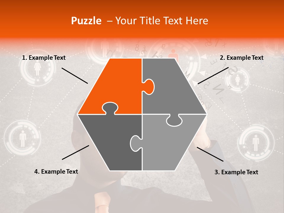 Web Team Graphic PowerPoint Template