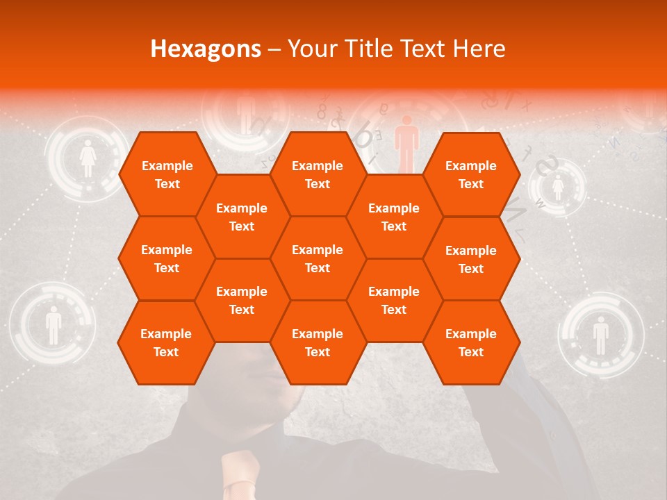 Web Team Graphic PowerPoint Template