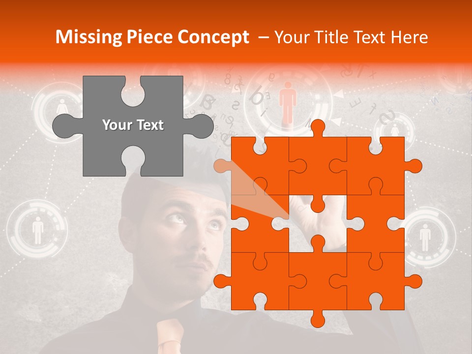 Web Team Graphic PowerPoint Template