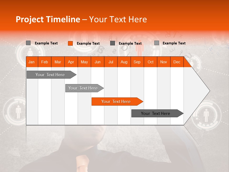 Web Team Graphic PowerPoint Template