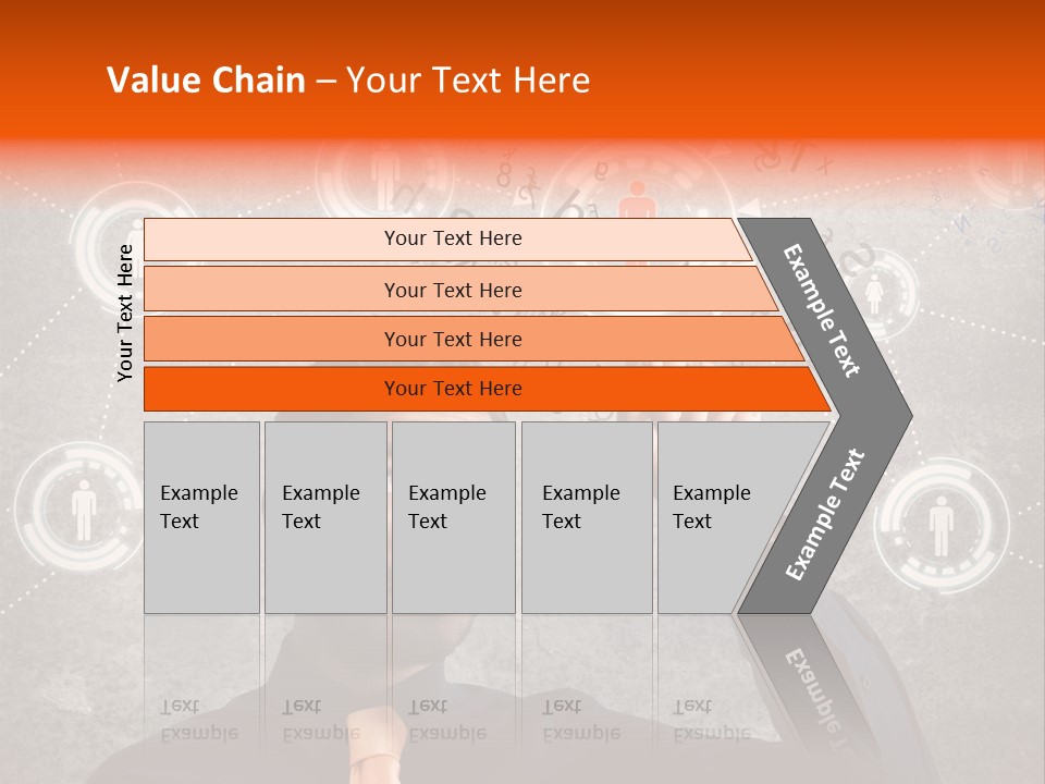 Web Team Graphic PowerPoint Template